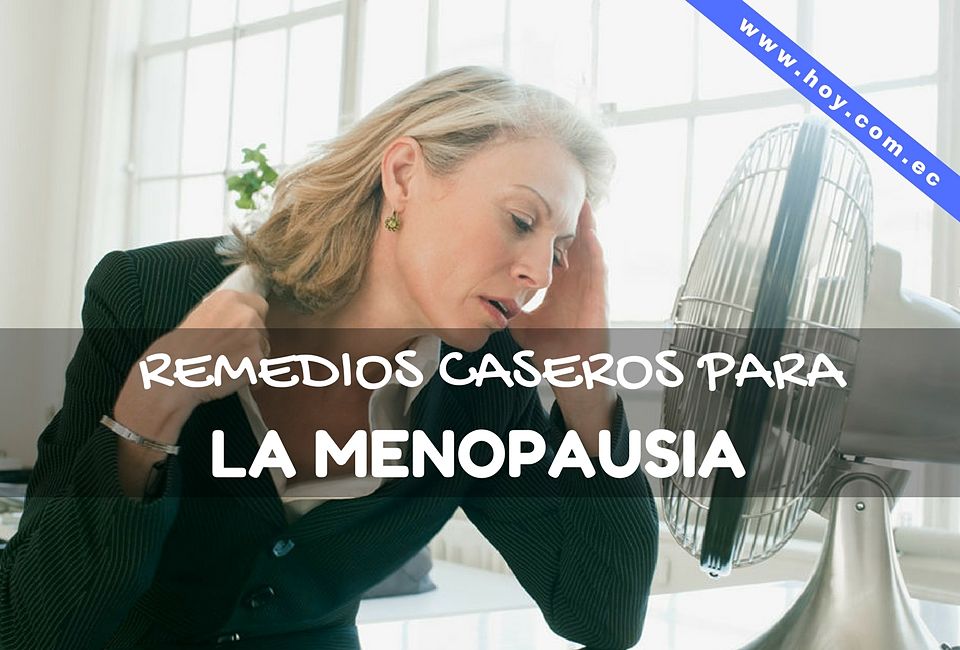 remedios naturales para la menopausia